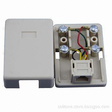 RJ11 RJ45 Telephone Connector for 4P4C, 6P4C, 8P8C